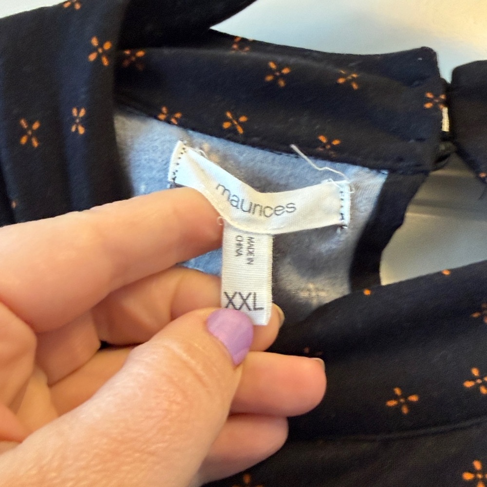 Maurice’s mockneck swing dress high neck XXL - Picture 4 of 5